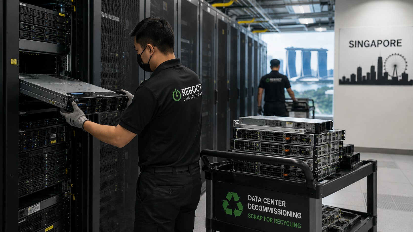 Data center decommissioning in Singapore
