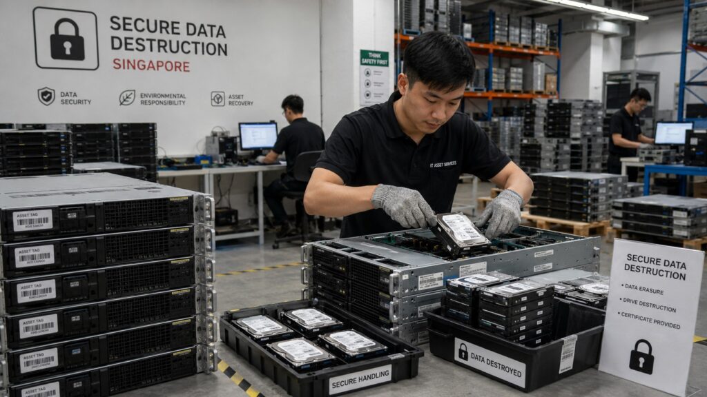 Secure data destruction in action
