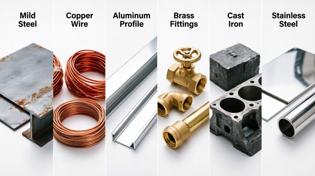 Common factory scrap metal types Singapore recycling guide