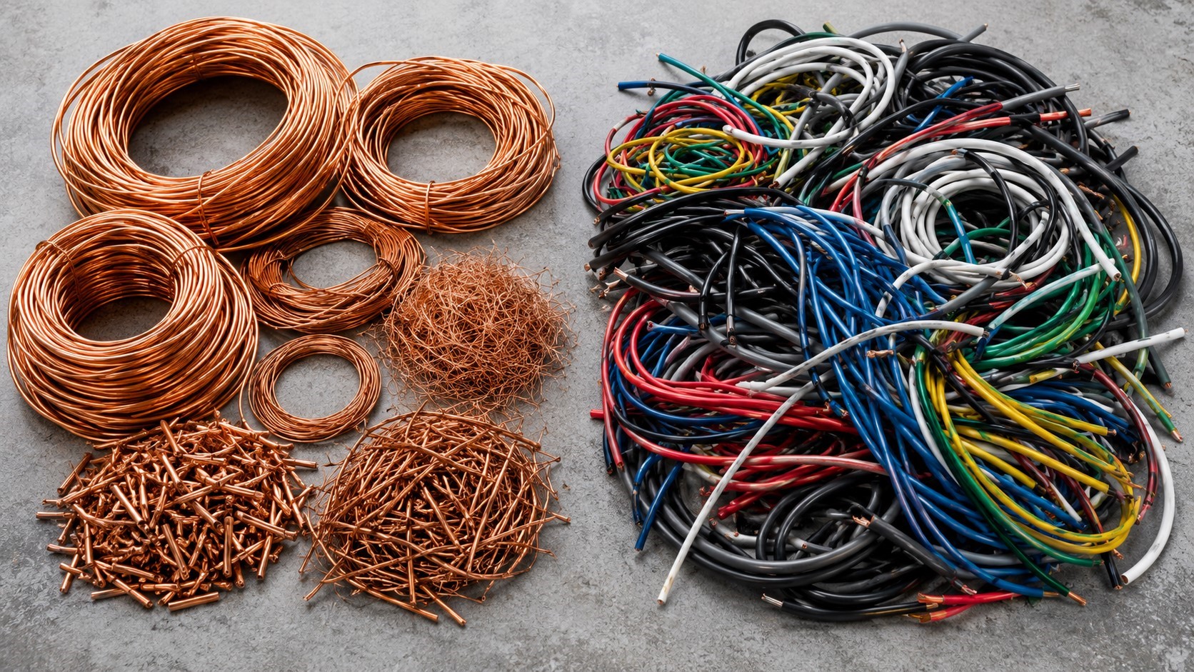 Copper wires versus insulated cables