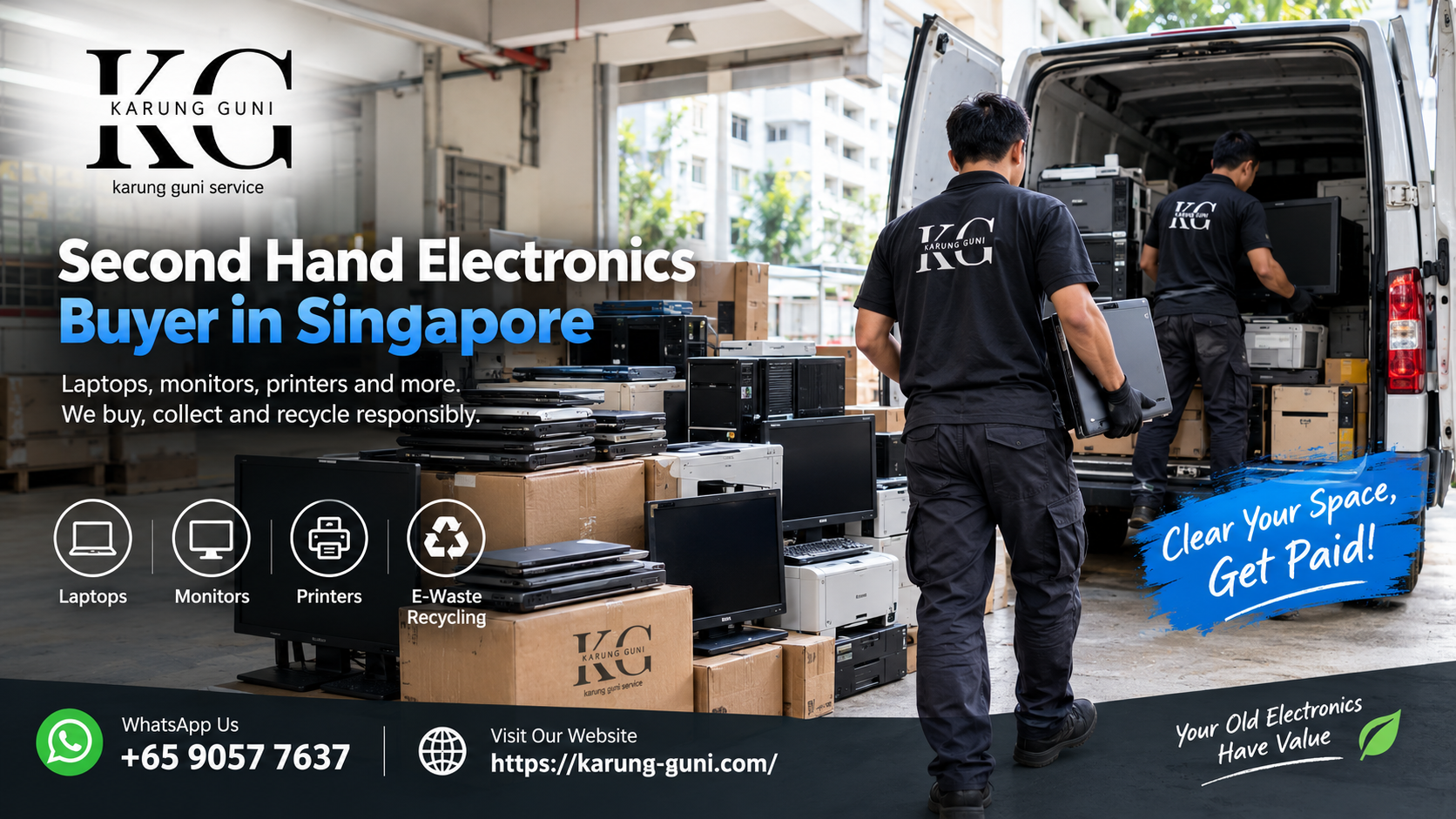 Clearing bulk electronics in Singapore? Learn how pricing, data security, and collection actually work before you call a buyer.