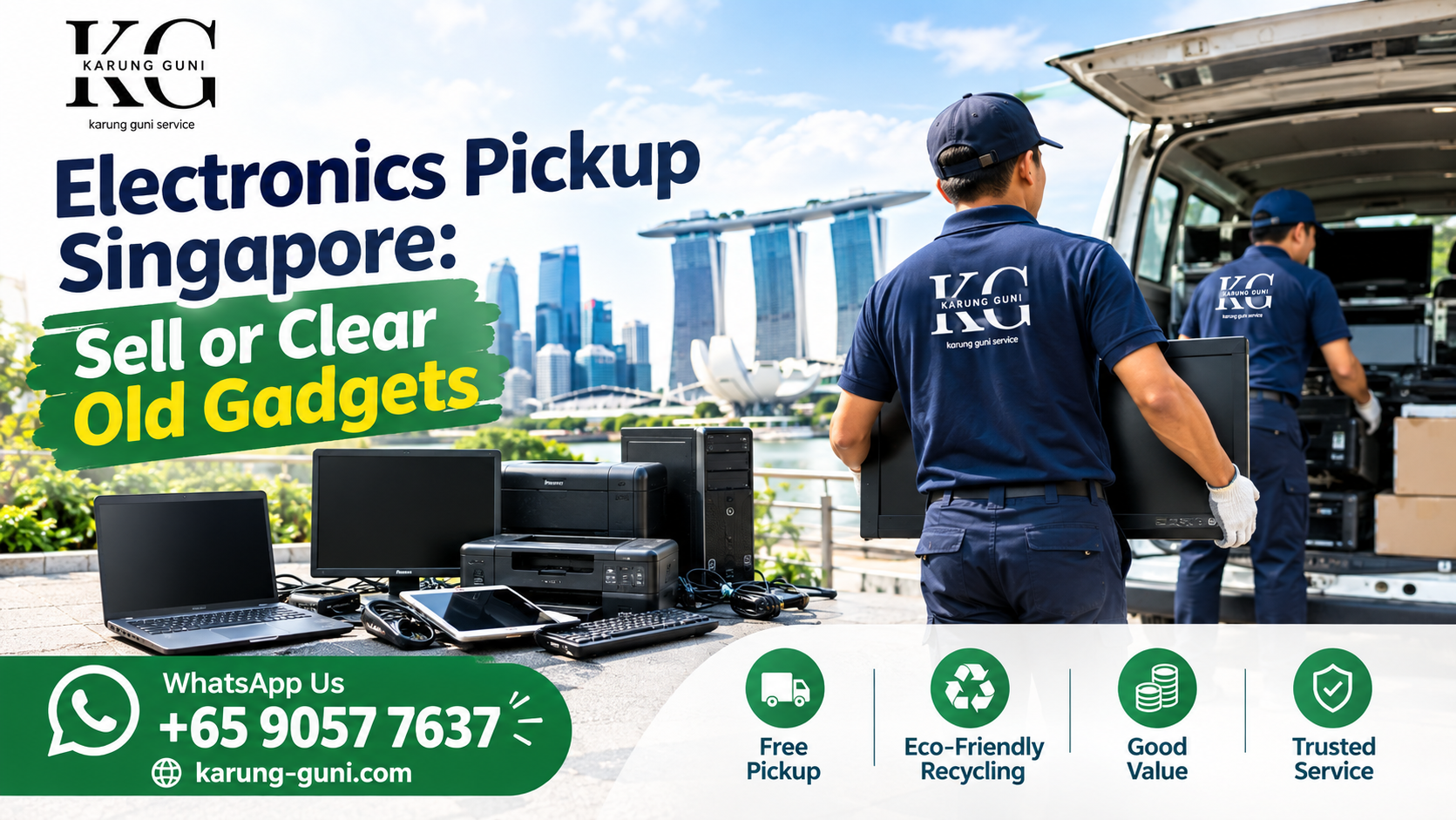 Electronics Pickup Singapore: Sell or Clear Old Gadgets