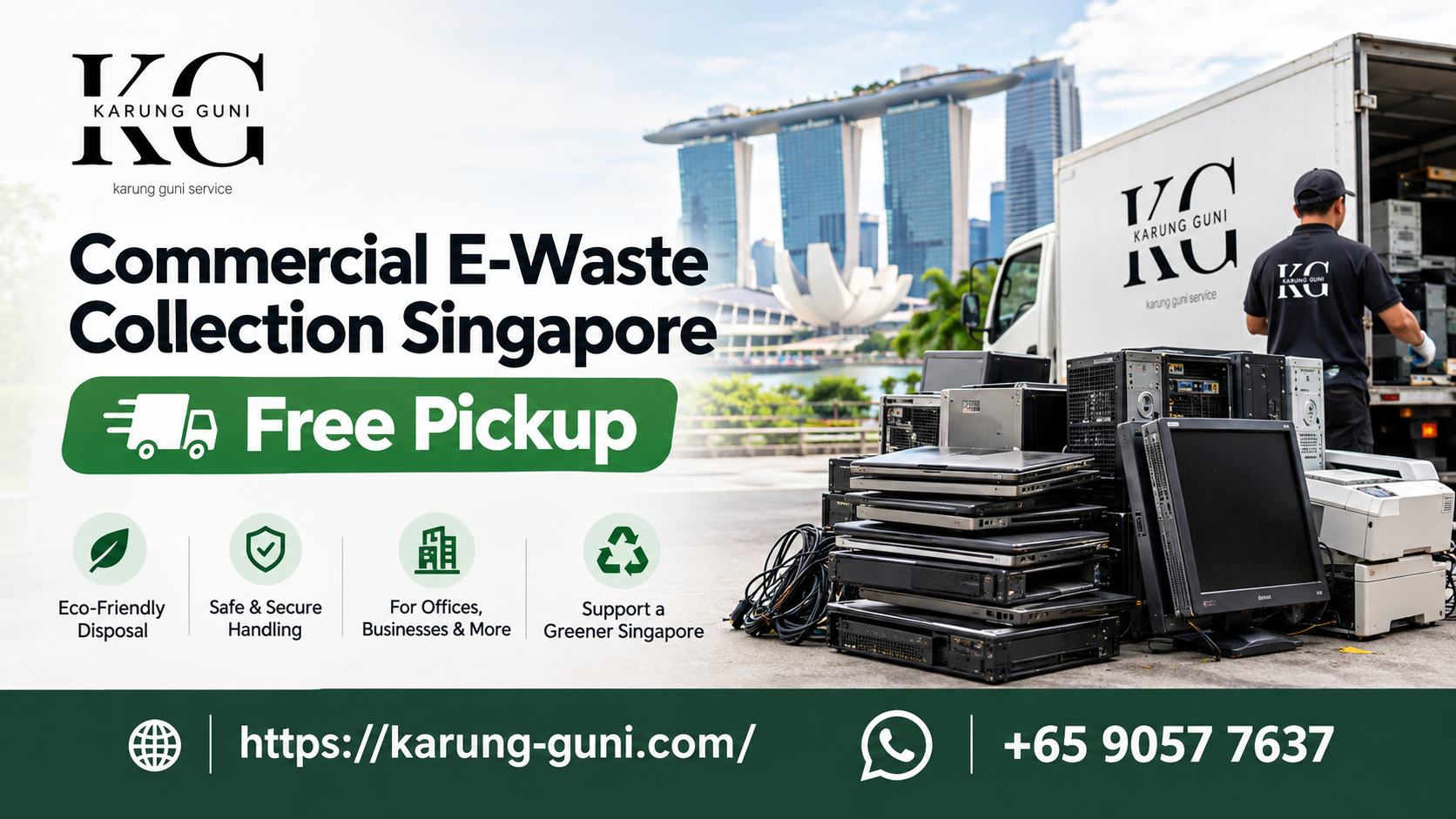 Commercial E-Waste Collection Singapore | Free Pickup